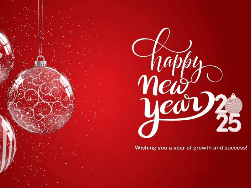 Wishing You a Happy and Prosperous New Year!