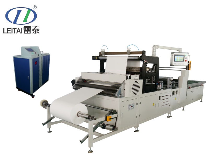 LTWG300-1050 300mm Height Servo Type Paper Pleating And Gluing Line